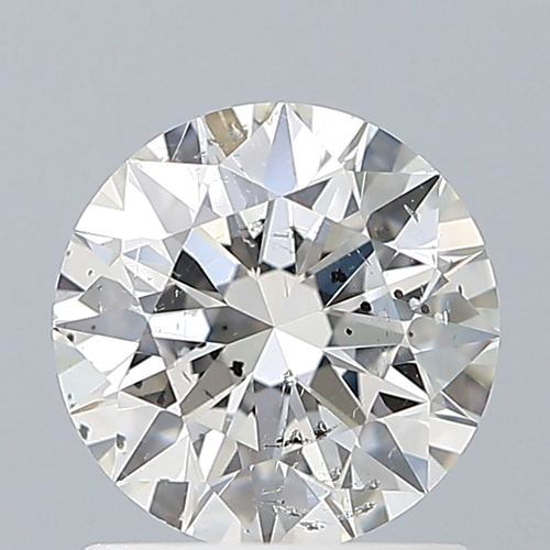 1.01 carat G-SI2 Excellent cut Natūralus Round Deimantas (1)
