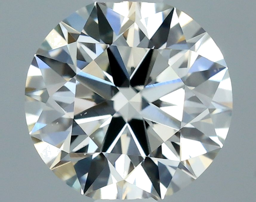 0.56 carat J-VS2 Excellent cut Natūralus Round Deimantas (1)