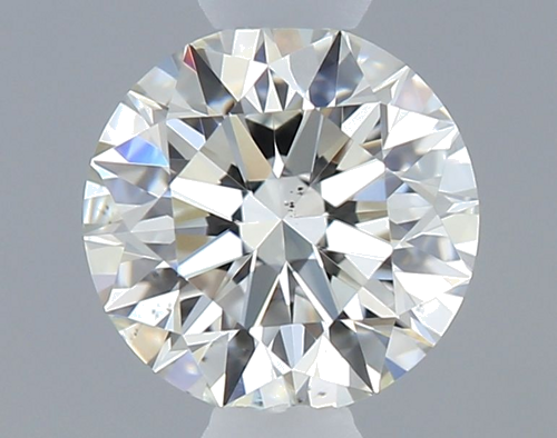 0.51 carat I-VS2 Excellent cut Natūralus Round Deimantas (1)