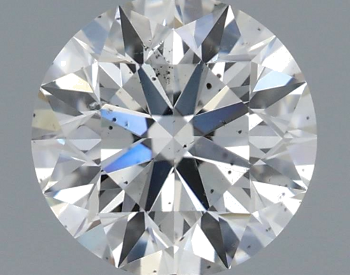 0.6 carat I-SI2 Excellent cut Natūralus Round Deimantas (1)