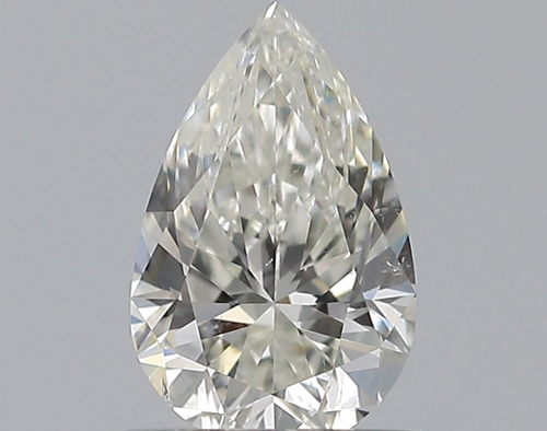 0.5 carat I-SI2 Natūralus Pear Deimantas (1)