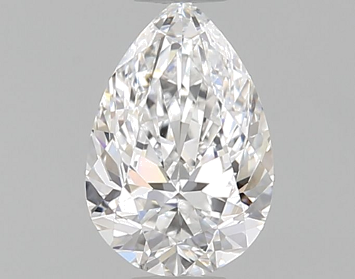 0.5 carat E-VS2 Natūralus Pear Deimantas (1)