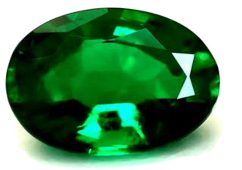 0.37 carat GREEN Oval Smaragdas (1)