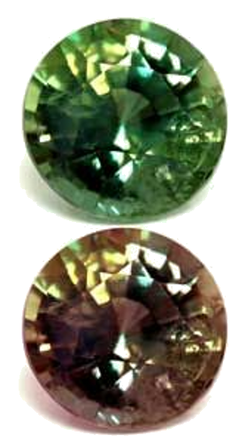 0.5 carat GREEN Round Alexandrite (1)