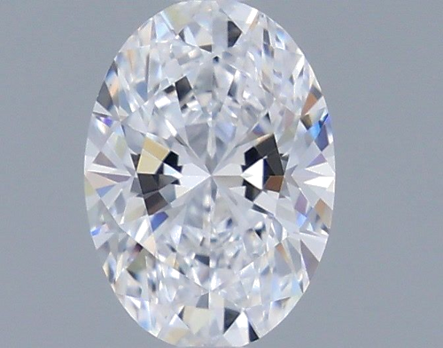 0.51 carat D-VVS2 Natūralus Oval Deimantas (1)