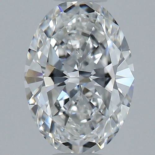 0.5 carat E-VS2 Natūralus Oval Deimantas (1)
