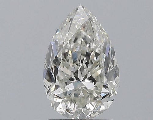 2.01 carat I-SI2 Natūralus Pear Deimantas (1)