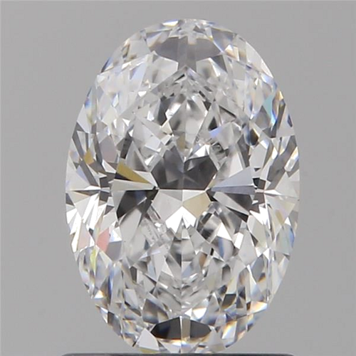 1.0 carat D-VS1 Natūralus Oval Deimantas (1)
