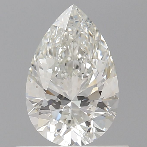 0.62 carat I-SI1 Natūralus Pear Deimantas (1)