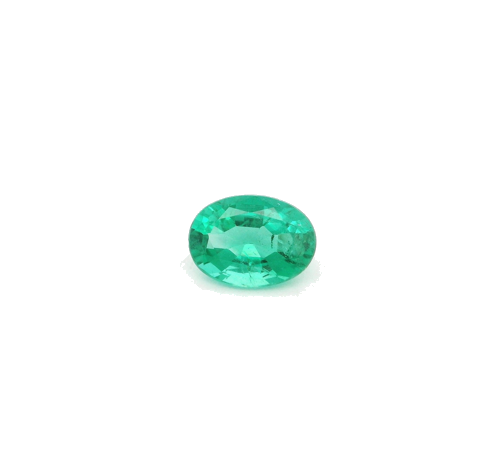 0.61 carat GREEN Oval Smaragdas (1)