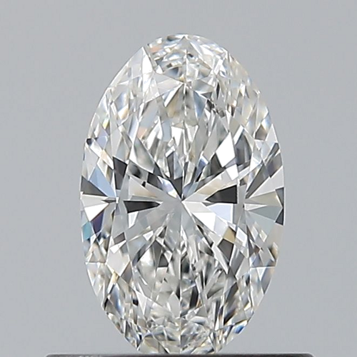 0.54 carat F-VVS1 Natūralus Oval Deimantas (1)