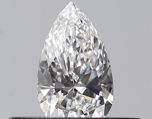 0.27 carat E-VVS2 Natūralus Pear Deimantas (1)
