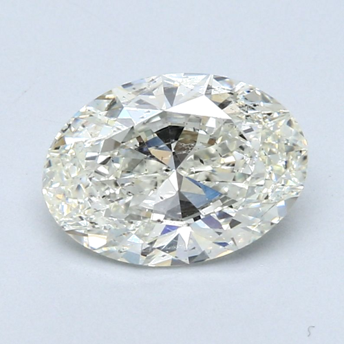 1.7 carat J-SI2 Natūralus Oval Deimantas (1)