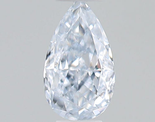 0.17 carat Fancy Light Blue-SI1 Natūralus Pear Deimantas (1)