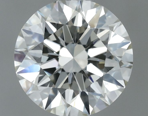 0.5 carat K-VS1 Excellent cut Natūralus Round Deimantas (1)
