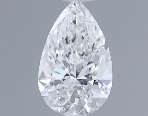0.3 carat F-VS1 Natūralus Pear Deimantas (1)