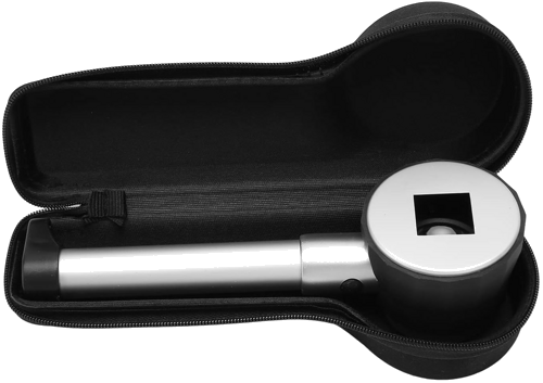 Handheld Magnifying Glass with LED Lighting and Measuring Scale 10x (8)