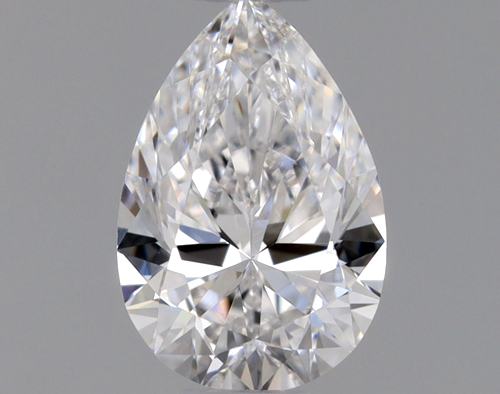 0.4 carat D-VVS2 Natūralus Pear Deimantas (1)