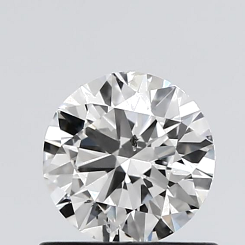 0.68 carat G-SI2 Excellent cut Natūralus Round Deimantas (1)