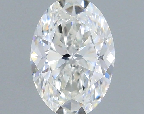 0.3 carat G-VVS2 Natūralus Oval Deimantas (1)