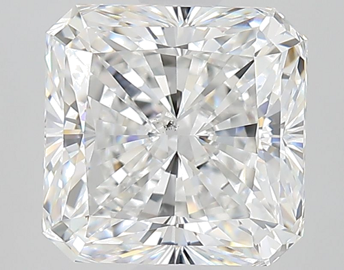 3.78 carat E-SI1 Natūralus Radiant Deimantas (1)