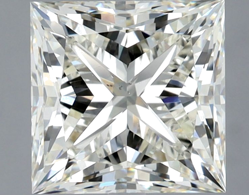 3.02 carat K-SI1 Natūralus Princess Deimantas (1)