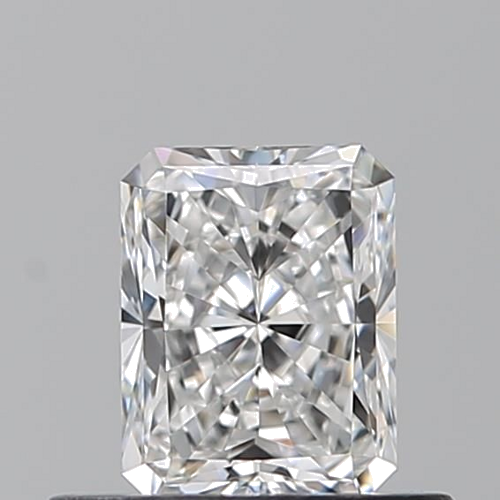 0.51 carat E-VVS1 Natūralus Radiant Deimantas (1)