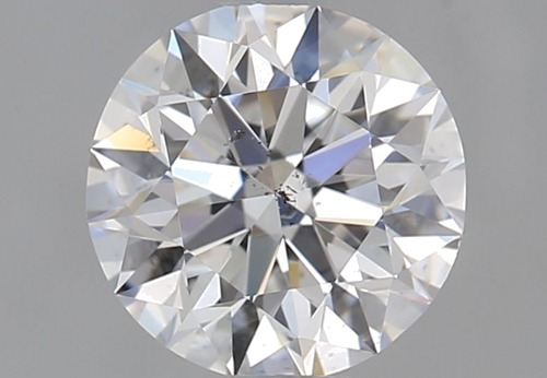0.7 carat F-SI2 Excellent cut Natūralus Round Deimantas (1)
