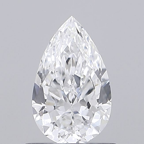 0.7 carat D-SI1 Natūralus Pear Deimantas (1)
