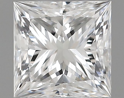0.32 carat E-VVS1 Natūralus Princess Deimantas (1)