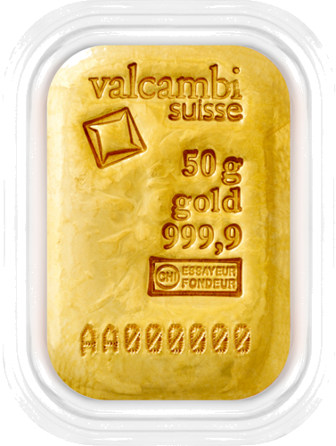 50 g Investment Gold Bar in Valcambi Packaging (1)