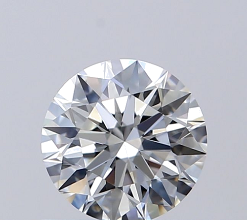 0.59 carat H-VVS1 Excellent cut Natūralus Round Deimantas (1)