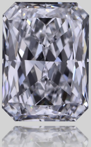 0.51 carat D-VVS2 Natūralus Radiant Deimantas (1)