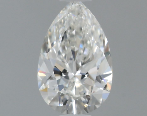 0.3 carat G-VVS1 Natūralus Pear Deimantas (1)