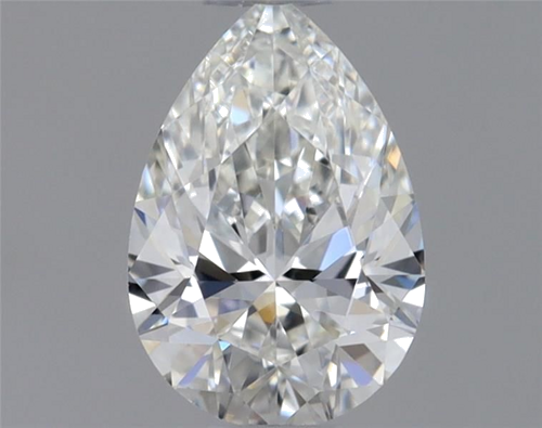 0.41 carat H-VVS2 Natūralus Pear Deimantas (1)