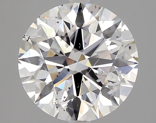 3.05 carat D-SI2 Excellent cut Natūralus Round Deimantas (1)
