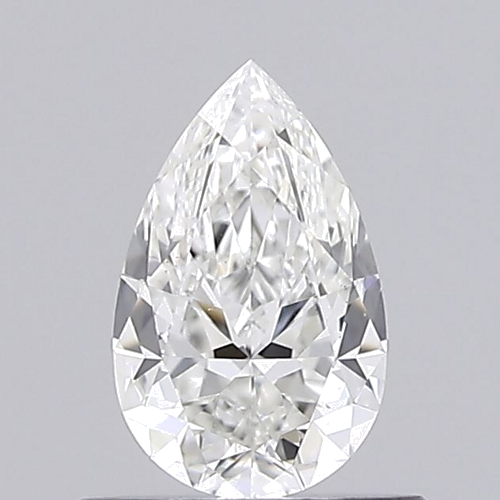 0.5 carat G-SI2 Natūralus Pear Deimantas (1)
