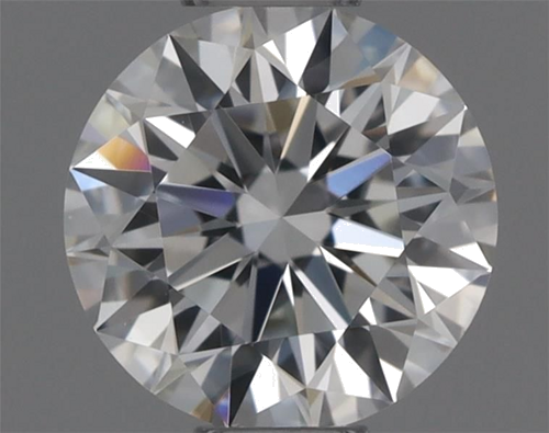 0.37 carat F-VVS2 Excellent cut Natūralus Round Deimantas (1)
