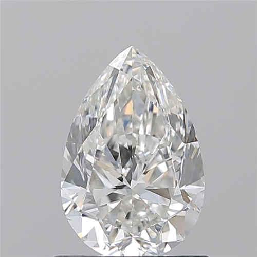1.01 carat G-VS1 Natūralus Pear Deimantas (1)