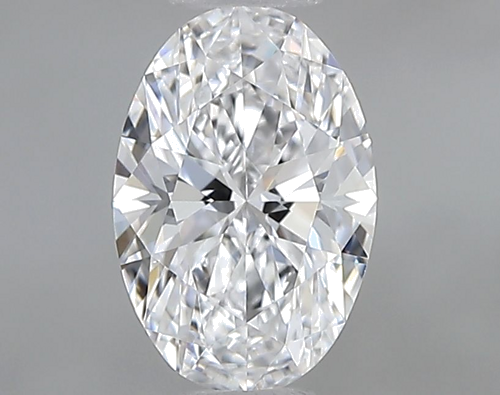 0.58 carat D-VVS1 Natūralus Oval Deimantas (1)