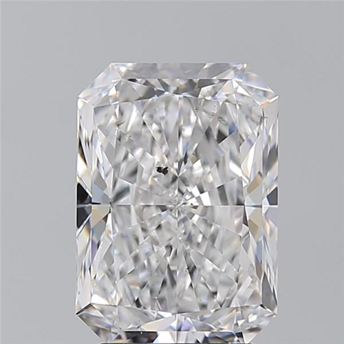 4.01 carat D-SI1 Natūralus Radiant Deimantas (1)