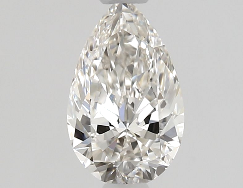 0.6 carat G-VVS1 Natūralus Pear Deimantas (1)