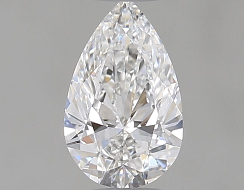 0.31 carat E-IF Natūralus Pear Deimantas (1)