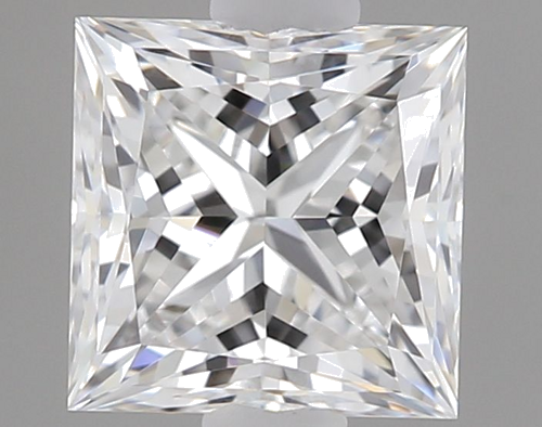 0.55 carat F-VVS2 Natūralus Princess Deimantas (1)