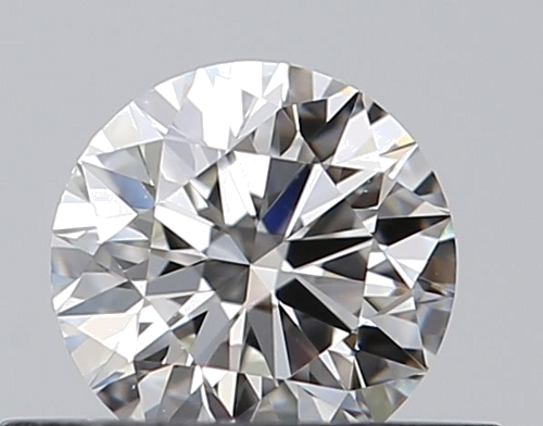 0.43 carat G-VVS2 Excellent cut Natūralus Round Deimantas (1)
