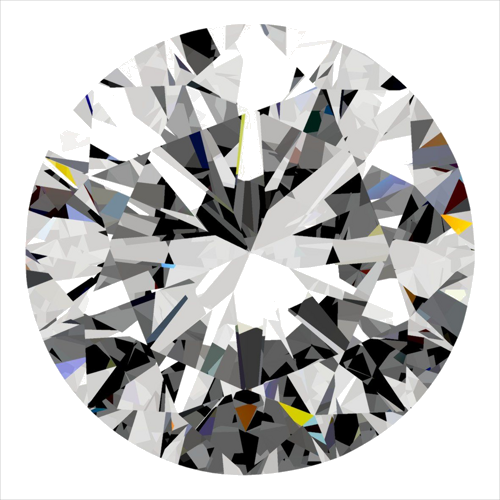 0.3 carat F-VS1 Very Good cut Natūralus Round Deimantas (1)