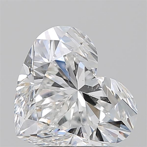 1.5 carat E-SI2 Natūralus Heart Deimantas (1)