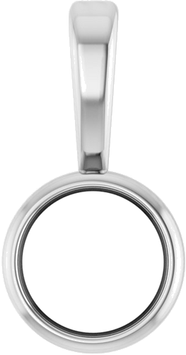 Pakabukas „Bezel-Set Solitaire“ 925 Sidabro Round 3.5mm (1)