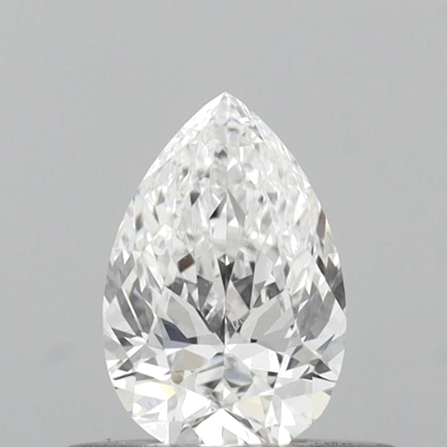 0.4 carat E-VVS1 Natūralus Pear Deimantas (1)