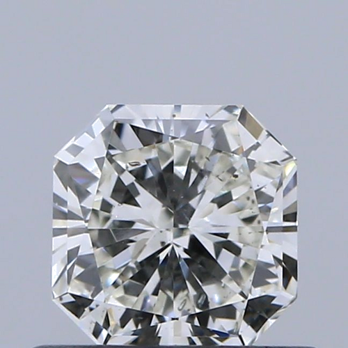0.5 carat J-SI1 Natūralus Radiant Deimantas (1)